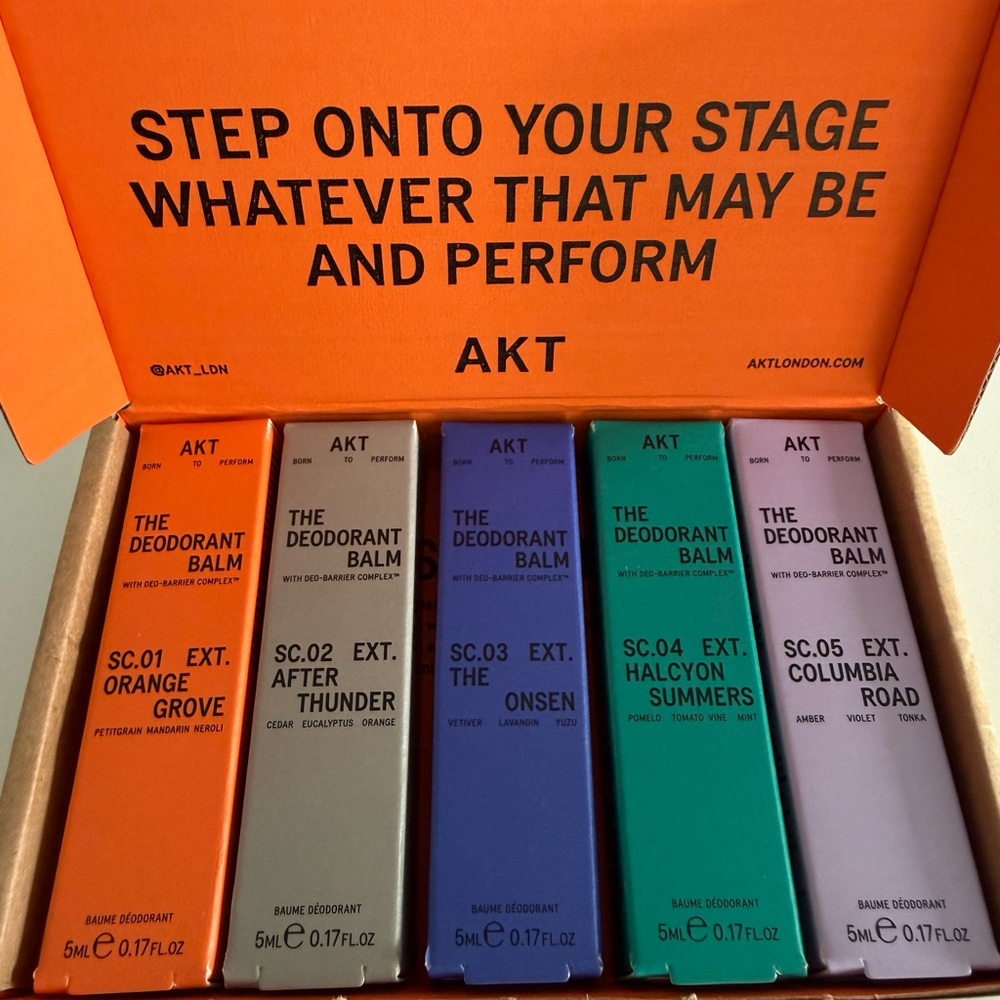 AKT - The Discovery Set Deodorant Balms